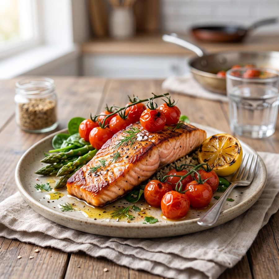 Pan-Seared Salmon